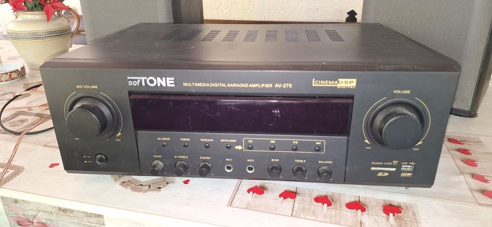 Sistem audio, boxe Sony + Amplificator sofTONE
