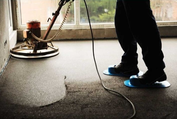 Стяжка полусухое