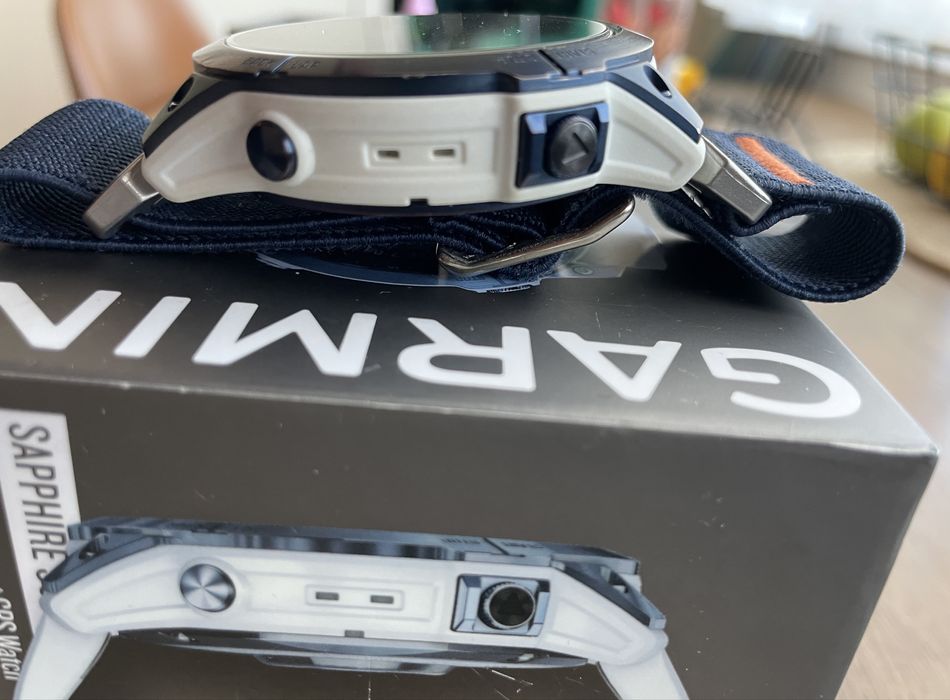 Garmin Fenix 7X  Sapphire  Mineral Blue Titanium Edition