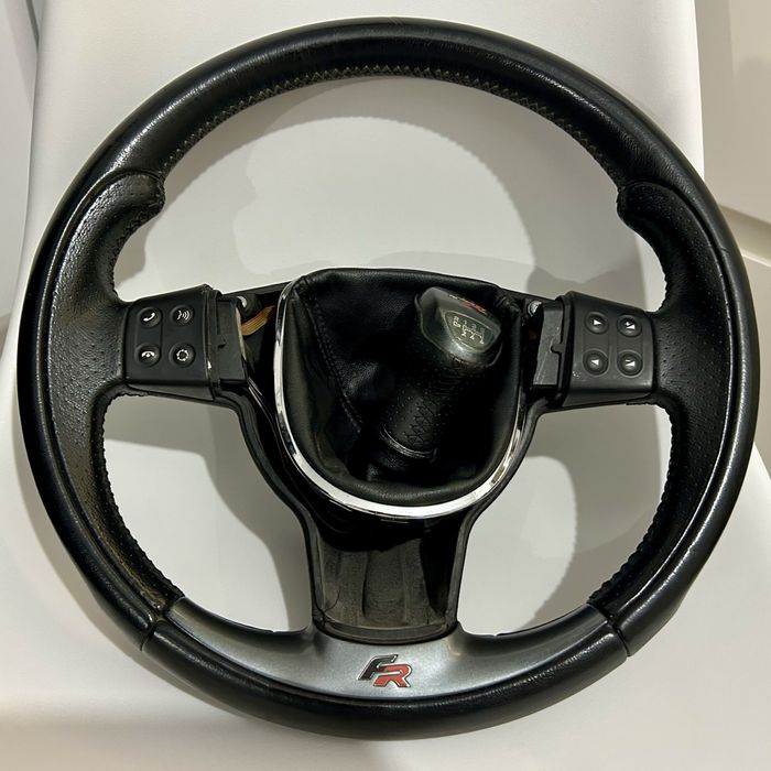 Kit Volan schimbator Seat Leon FR 1p piele comenzi