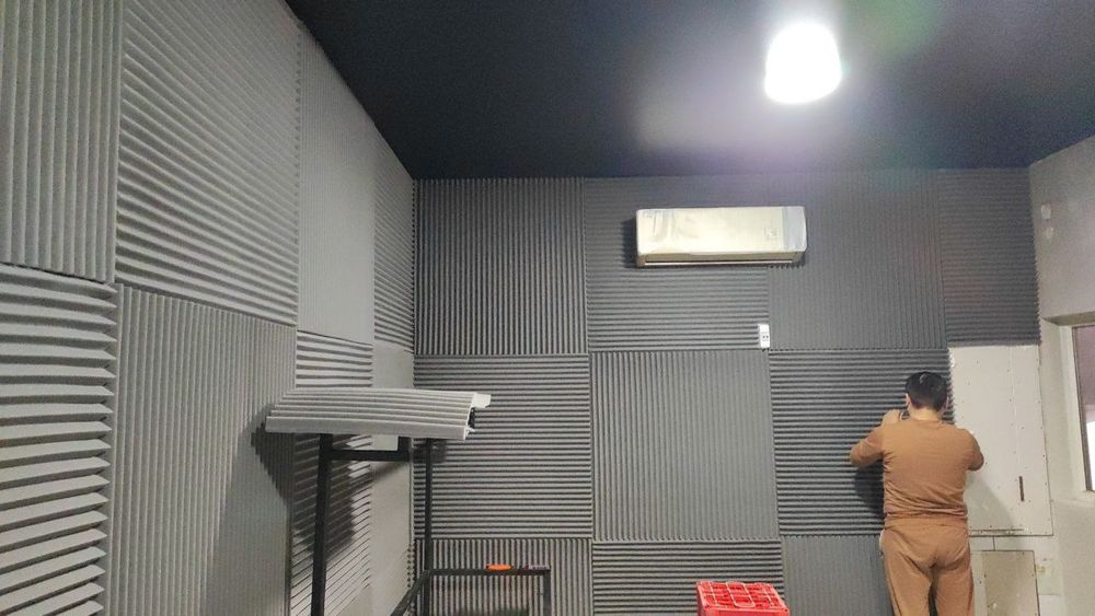 Акустик поролонлар диффузорлар ва панеллар