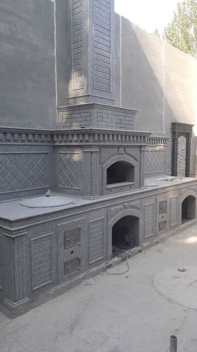 Строим очаг, летние кухни, барбекю