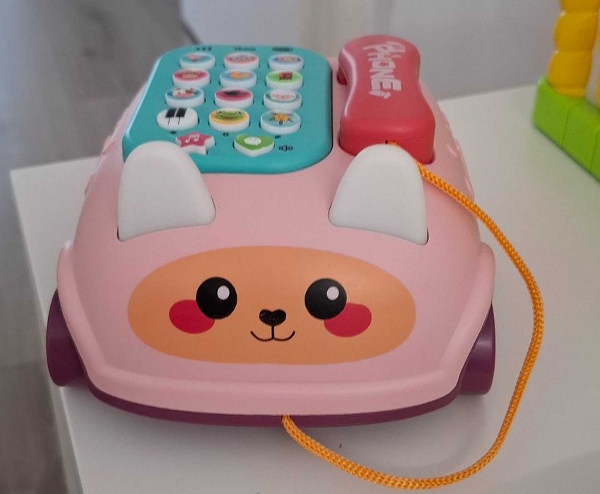 Telefon jucărie interactivă cu sunete