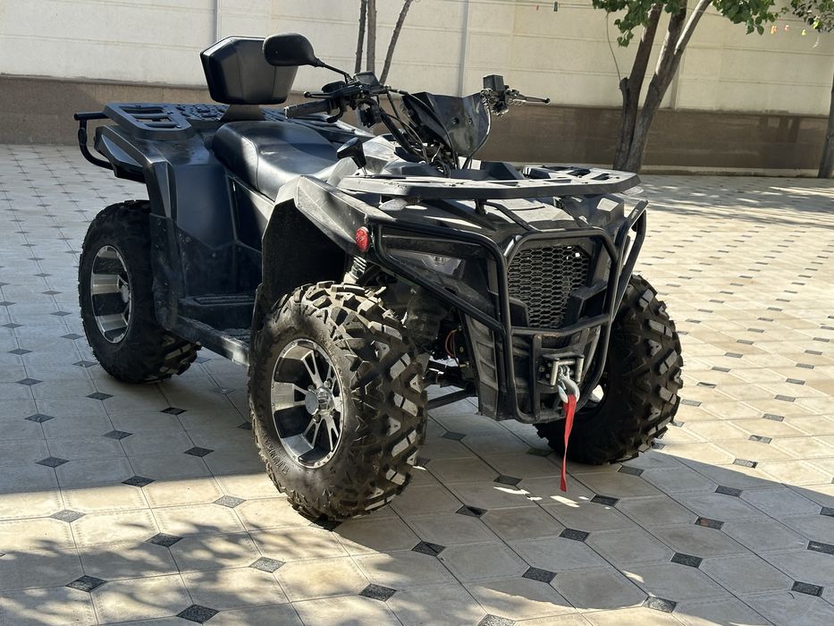 Продается квадроцикл с пробегом 108 км обьем 300 см/куб