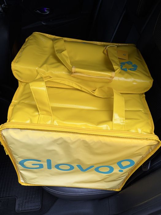 Rucsac Glovo model nou – nou, nefolosit, cu etichetă