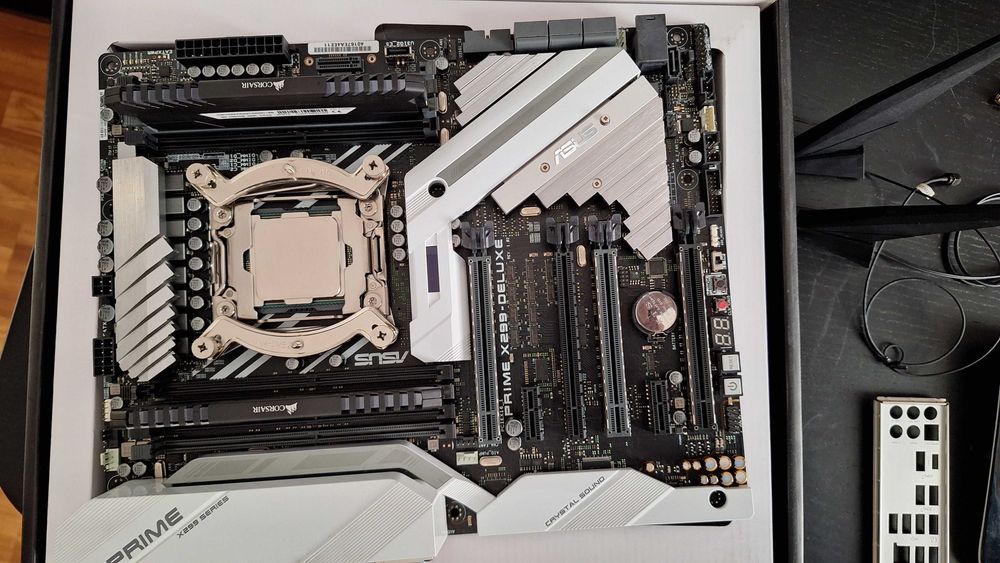 Placa de baza ASUS PRIME DELUXE , CPU I7-7820X, RAM 32G, GTX1080 OC ...
