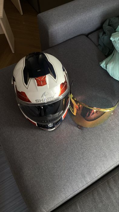 Shark i3 skwal с двумя визорами