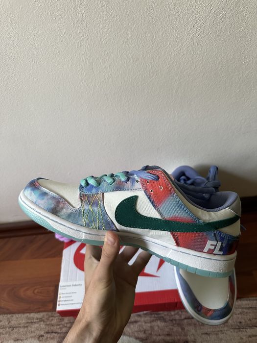 Nike SB Dunk Low Futura Laboratories Bleached Aqua