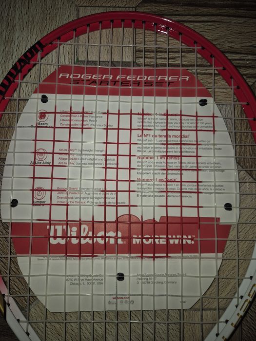 Ocazie set 2 Rachete tenis Wilson Roger Federer  noi cu eticheta in husa