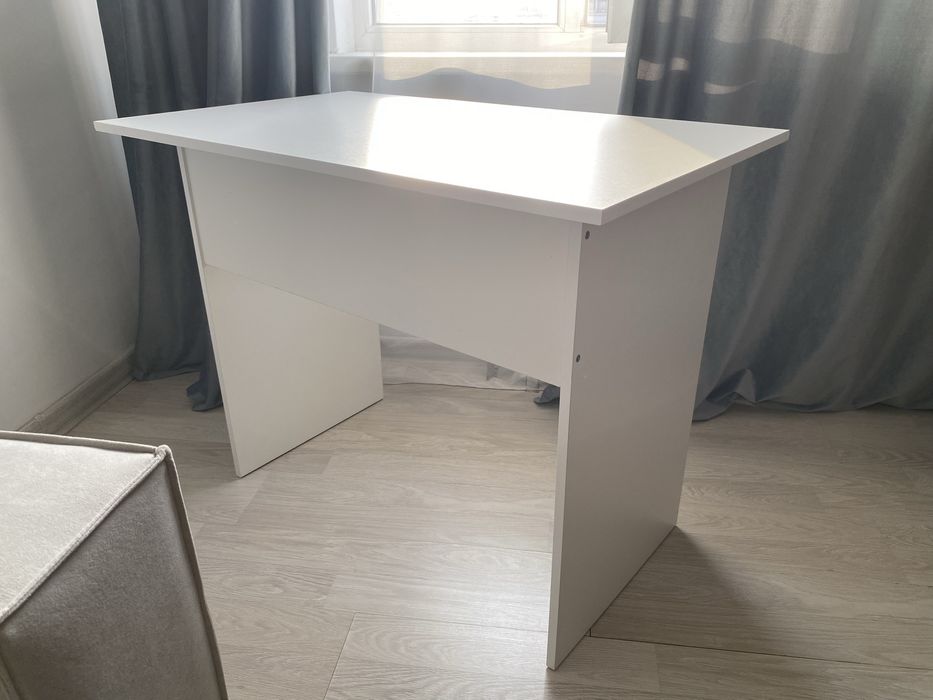 Стол 100х60x75 см, белый