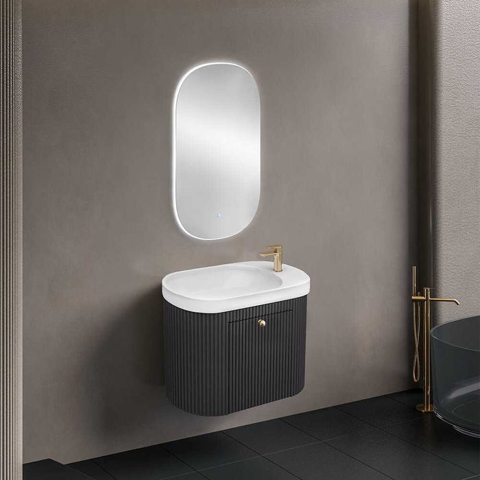 Комплект за баня MODO DARK GREY 60 см