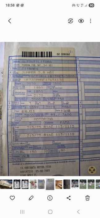 Motor complet Citroan Jumper 2.8 HDI