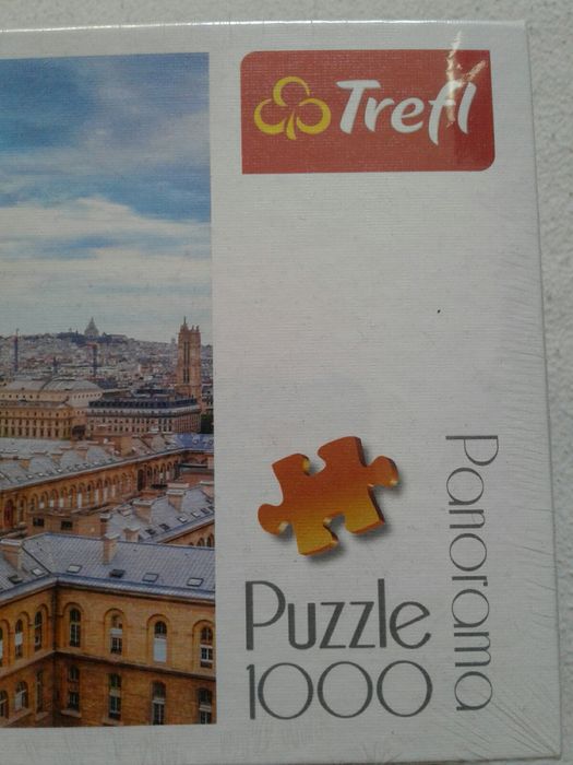 Puzzle Trefl mare (1000p) Panoramic Paris, nou