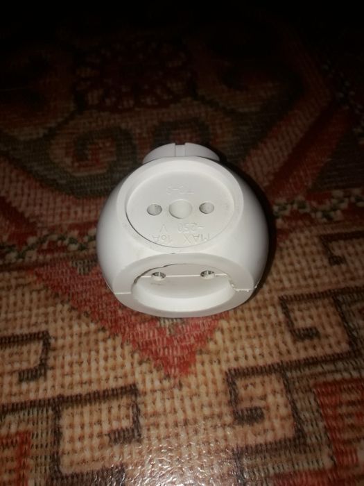 Тройник электрический под Евро вилку