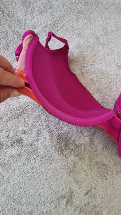 Sutien push up extrem, volum imens  mov dantelat super booster volum mare 75B 75C 80B sexy