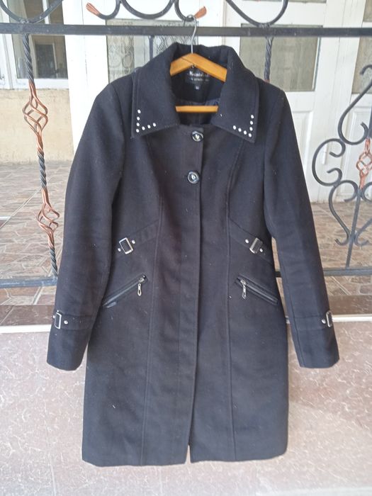 Девичья польто зимний теплый разм 46