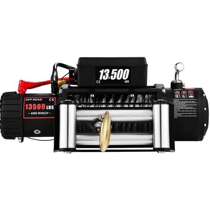 Troliu Electric 13.500 LBS | 6.1 Tone | Cablu Oțel | Transport Gratuit