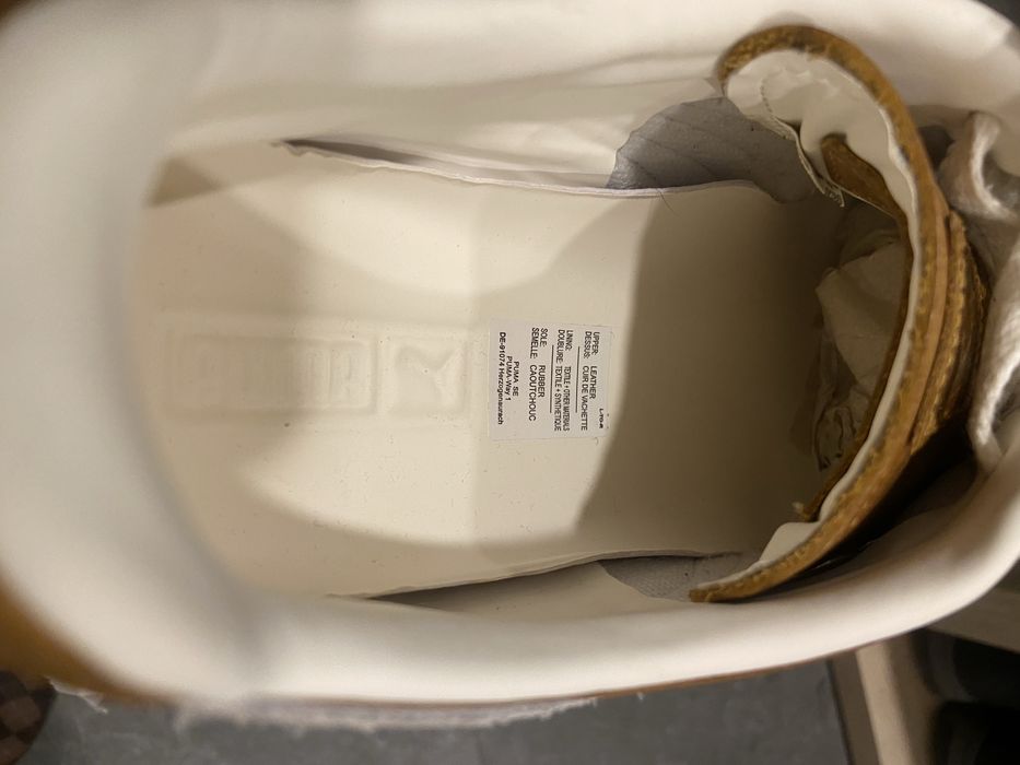 Кожени кецове - Puma x “Clyde” Leather Sneakers - №44