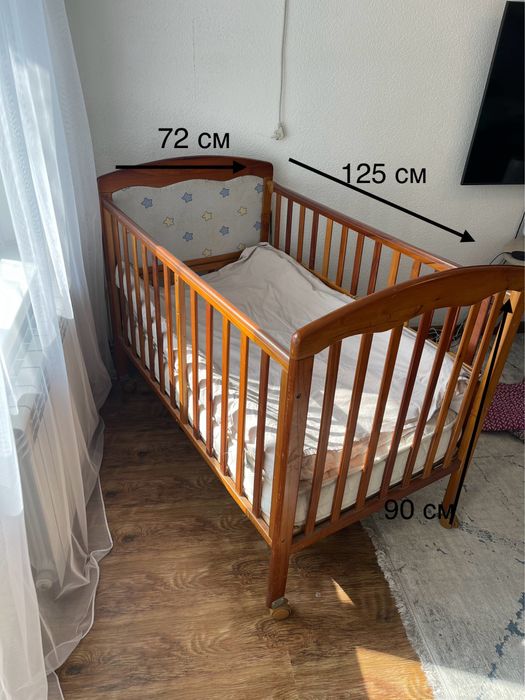 Манеж детская с матрасом