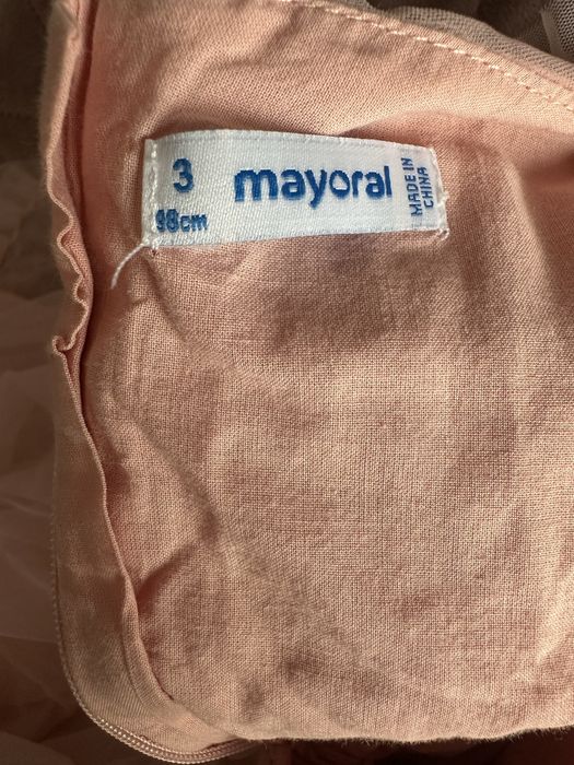 Детска рокля Mayoral 98 см