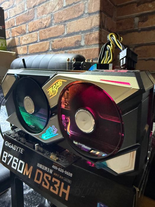 Rtx 3060ti 8gb Asus ideam plombada