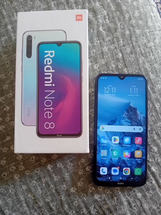 Редми ноут 8 в хорошем состоянии