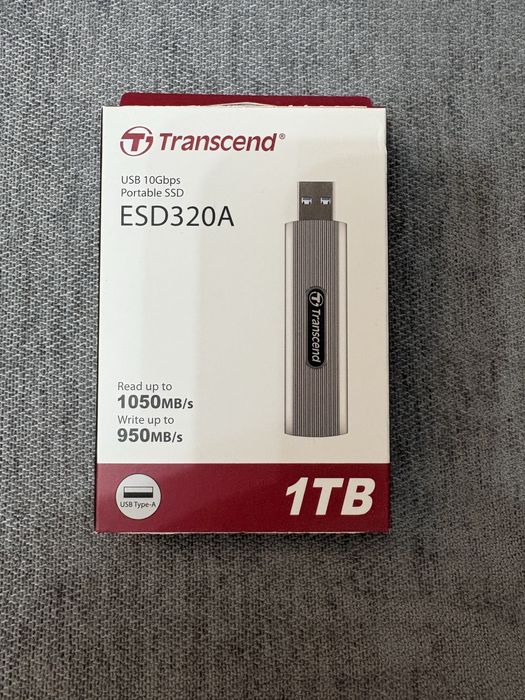 Внешний SSD Transcend.