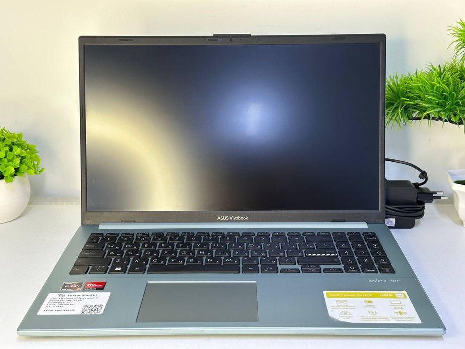 Asus VivoBook AMD ryzen 5-7  ОЗУ: 8 gb SSD: 512 GB Комплектация: ЗУ(4)