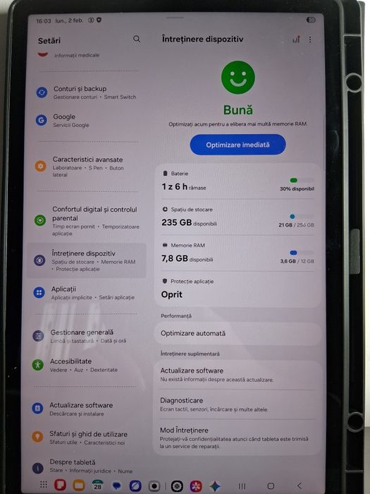 Tabletă Samsung Galaxy Tab S9 FE+