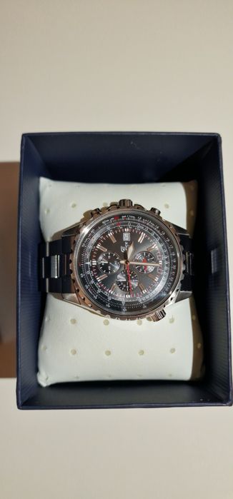 Ceas Casio Edifice EF-527D-1AVEF Chronograph - Nou, Nepurtat, Pachet Complet