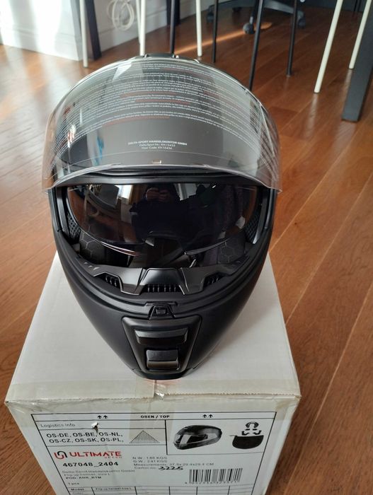 Нова каска модулна за мотор ULTIMATE SPEED® ECE-R 22.06