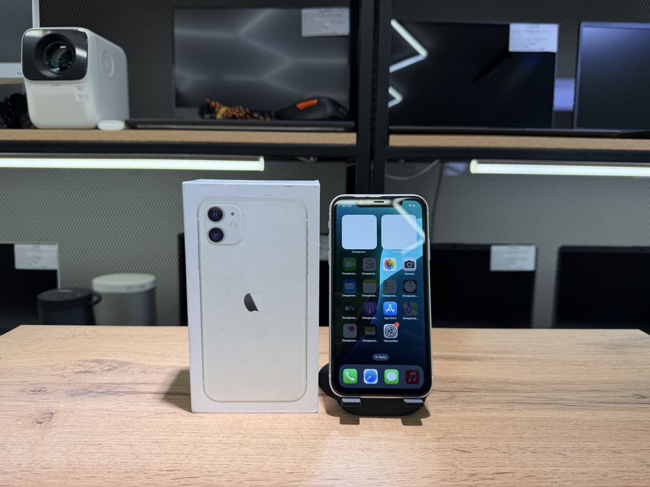 iPhone 11, 128 GB, белый, АКБ68%, 2298/А10