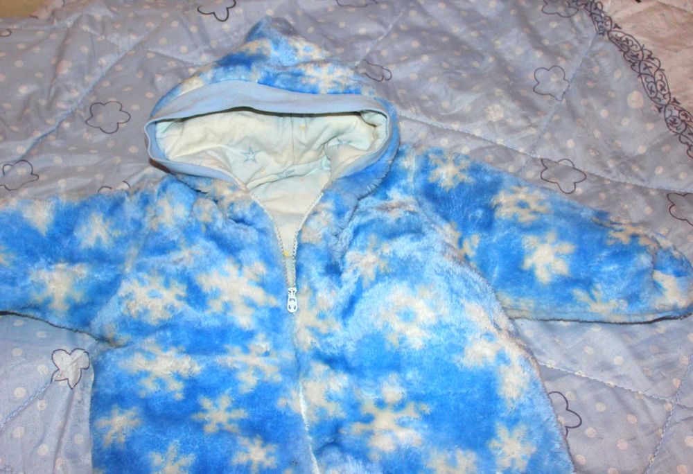 Конверт меховой комбез для малыша