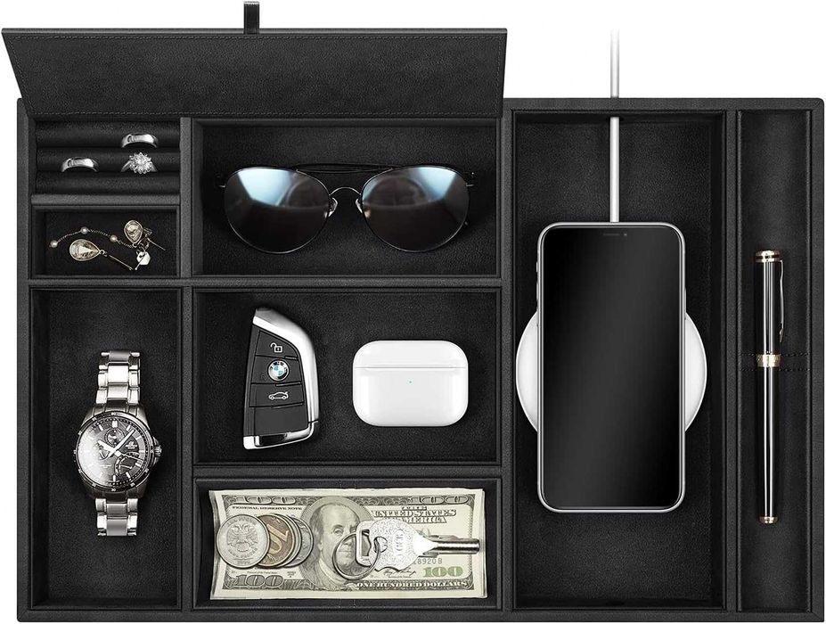 SITHON Настолен органайзер за бижута Valet Tray - 8 отделения