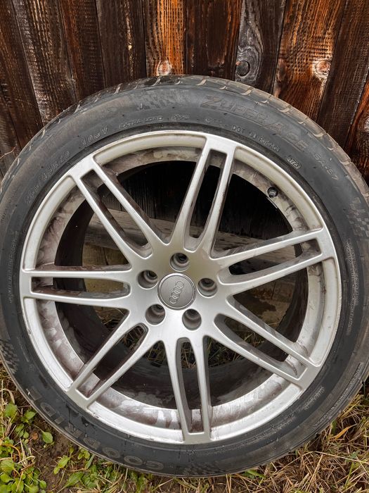 Set jante de aliaj originale Audi Q5+anvelope