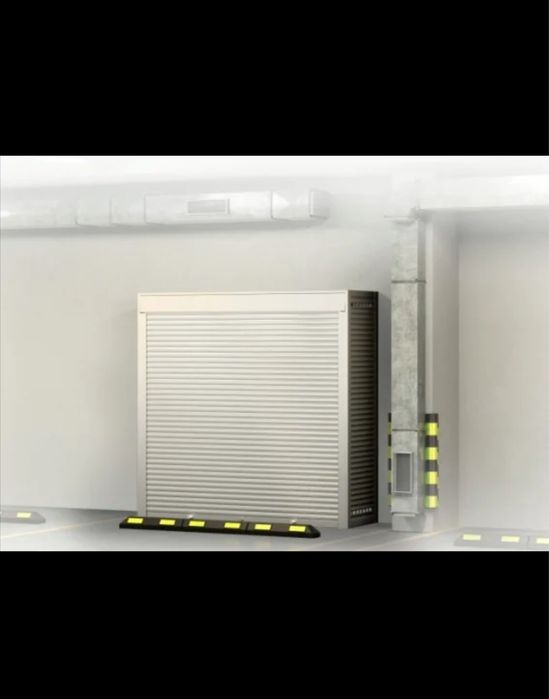 Шкаф в паркинг роллетный