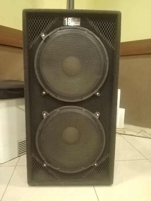 1 бр. Двойна бас каса 15inch. 1x2000W. на 4ohms. Eighteen