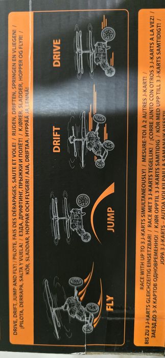 Радиоуправляема количка J-Kart и хеликоптер в едно!
Прода