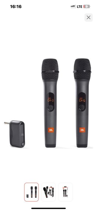 Продам колонку JBL + микрофоны JBL