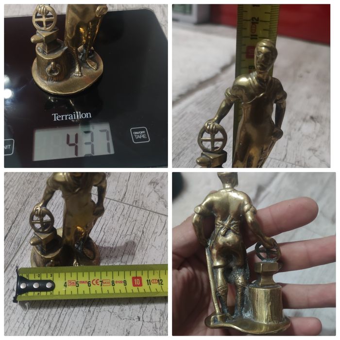 Statuete din bronz masiv "Fierarul"