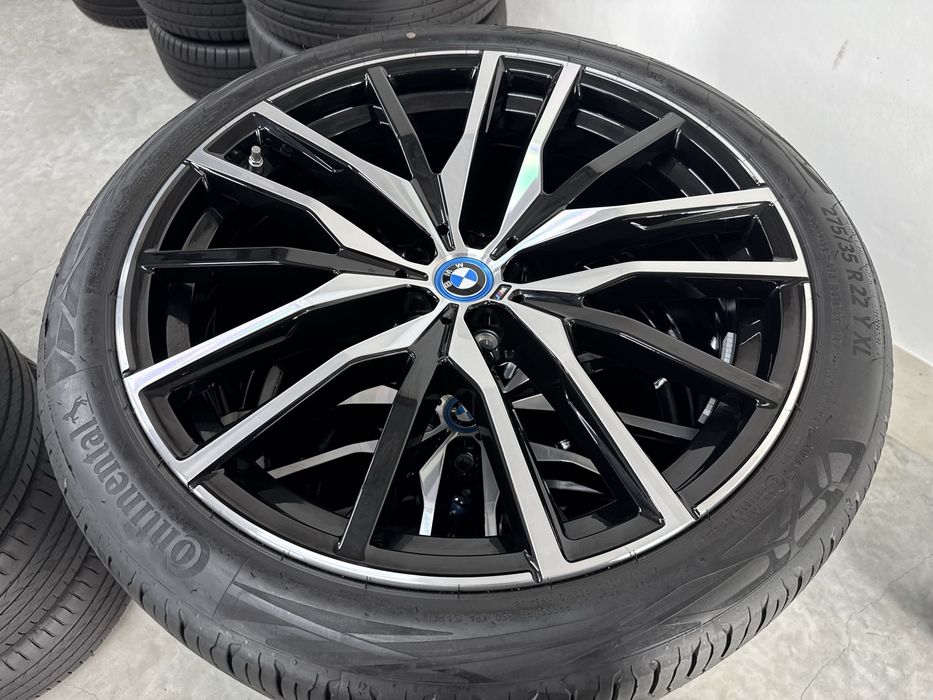 Jante Bmw X5 X6 R22 Originale G05 G06 M742 Bicolor Continental de vara 99% dot 40/2024