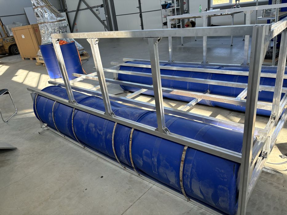 Плаващ понтон + ел. Двигател 3к.с