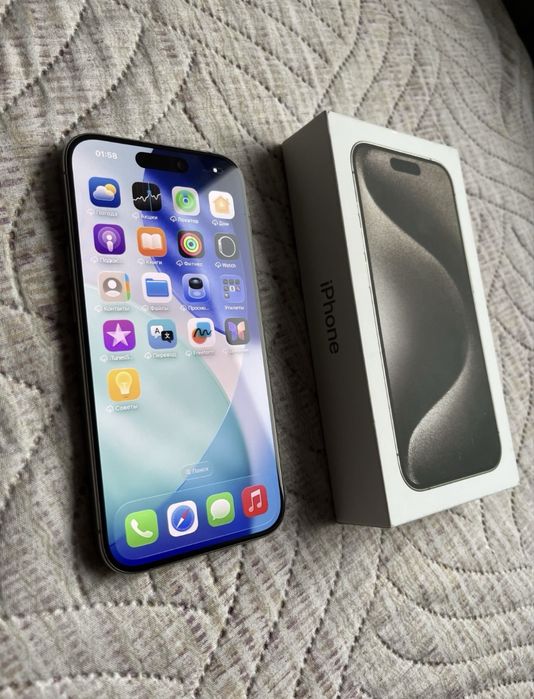 iPhone 15 Pro 128GB Natural Titanium