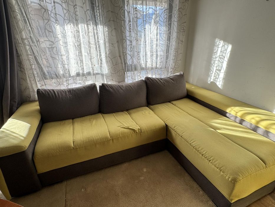Ъглов диван 190/270 и 4 стола