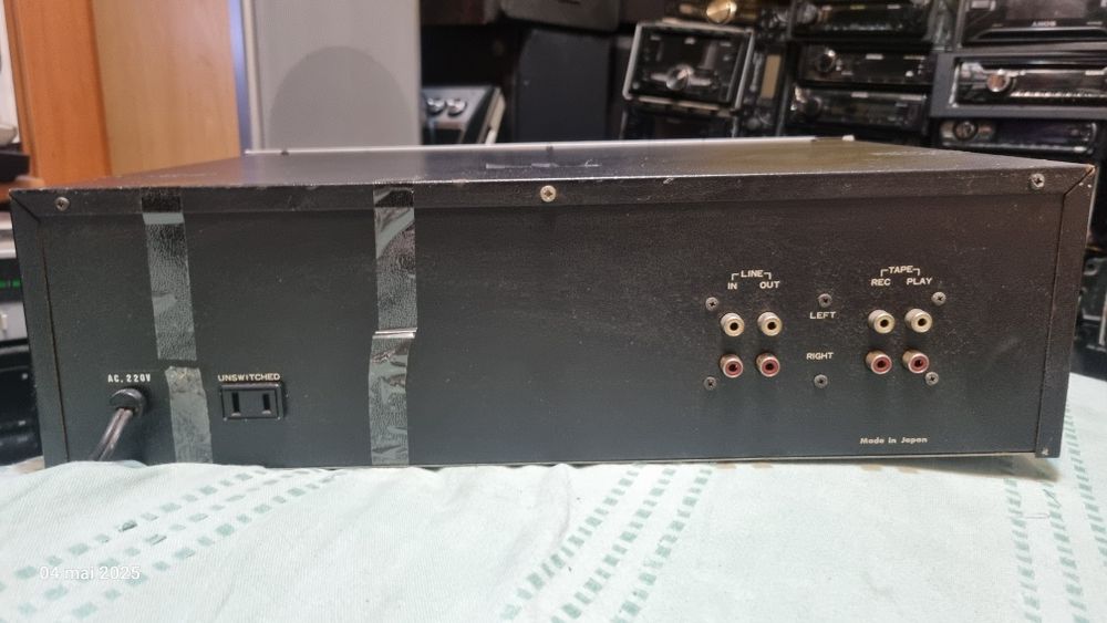 Egalizator 2×10 benzi spectrum analyzer GE-909