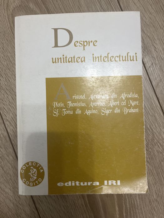 Despre unitatea intelectului