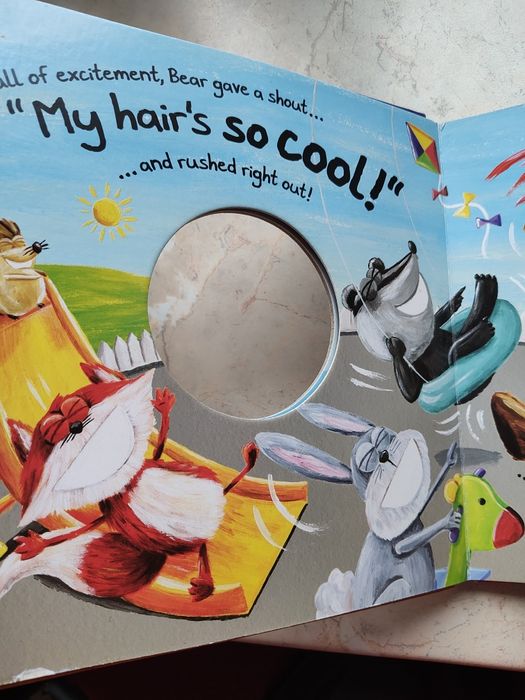 Детска книжка Мечокът и косата