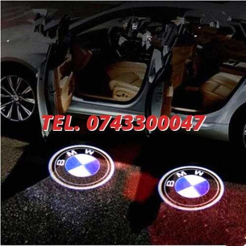 Proiectoare Logo Portiera Cu Orice Marca  Vw Bmw Audi Opel Dacia