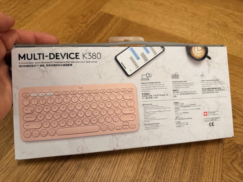 Tastatura Bluetooth ca noua Logiteck K380