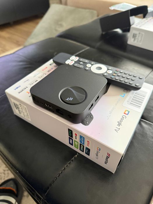 RockTek GX1 – TV Box Google TV 4K, 4GB RAM, 32GB, WiFi 6, Dolby Vision & Atmos (5408) – ca nou